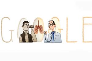 Google Doodle pays tribute to stethoscope inventor Rene Laennec on 235th birthday