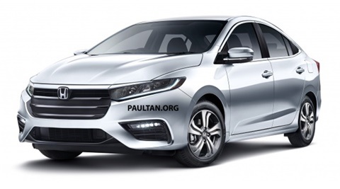 2019 Honda City rendering shows how the popular sedan may look like in its next generation