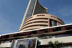 BSE Sensex hits 28,100 and NSE Nifty breaches 8,400 mark