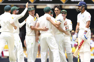 India vs Australia: Mitchell Johnson misses practice, in doubt for Sydney Test