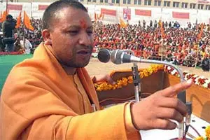 BJP MP Yogi Adityanath today welcomed the acquittal of sadhvi Pragya Thakur in the 2008 Malegaon blast case and accused Congress of committing "treason" for its role in her arrest.