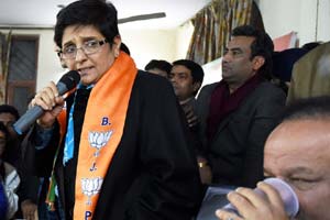 Kiran Bedi, Kiran Bedi BJP, Kiran Bedi elections