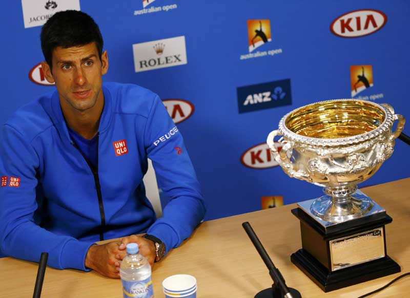 Novak Djokovic, Boris Becker, Andy Murray, Australian Open