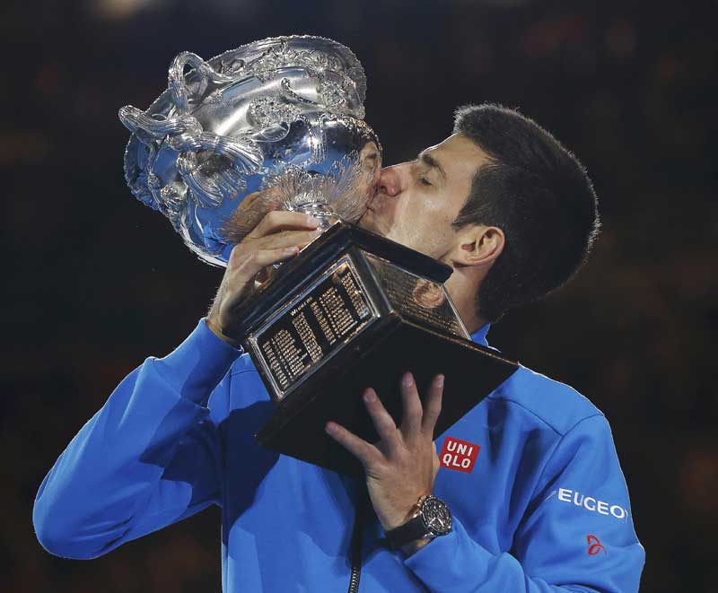 Novak Djokovic, Boris Becker, Andy Murray, Australian Open