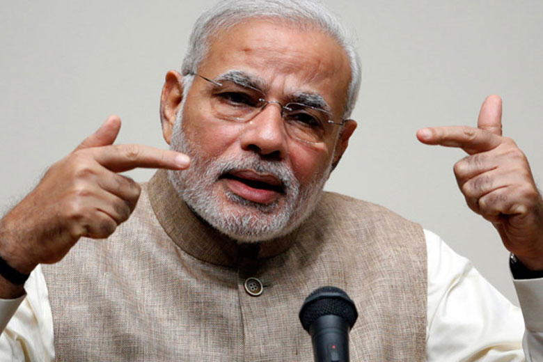 Narendra Modi on naxals