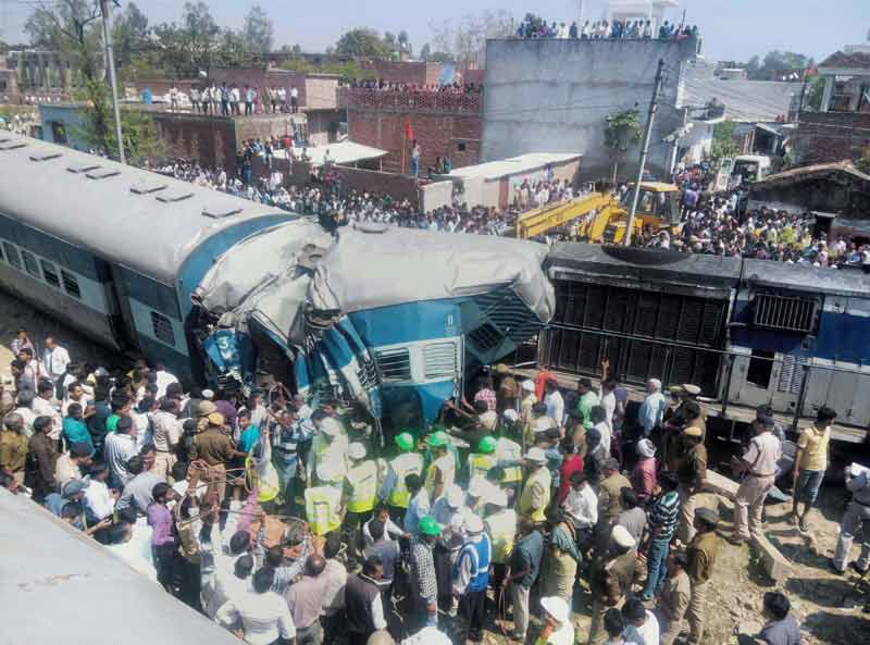Rae Bareli, Rae Bareli train accident, Rae Bareli train accident toll, Dehradun-Varanasi Janta Express, UP train accident, Suresh Prabhu