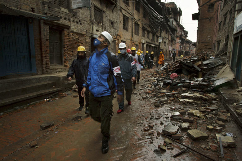 Earthquake in nepal