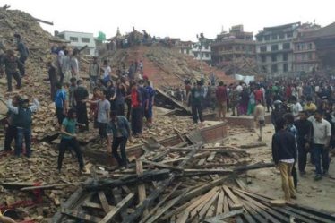 Earthquake in India and Nepal