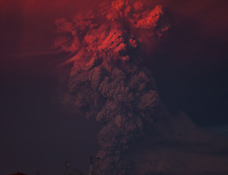 volcano eruption in chile