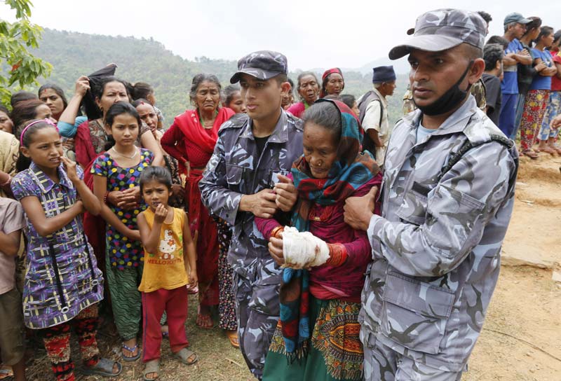 earthquake in nepal