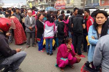 earthquake in nepal