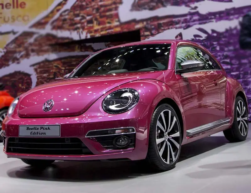 pink beetle car, pink beetle car volkswagen, volkswagen, volkswagen beetle, volkswagen beetle 2015, volkswagen beetle car