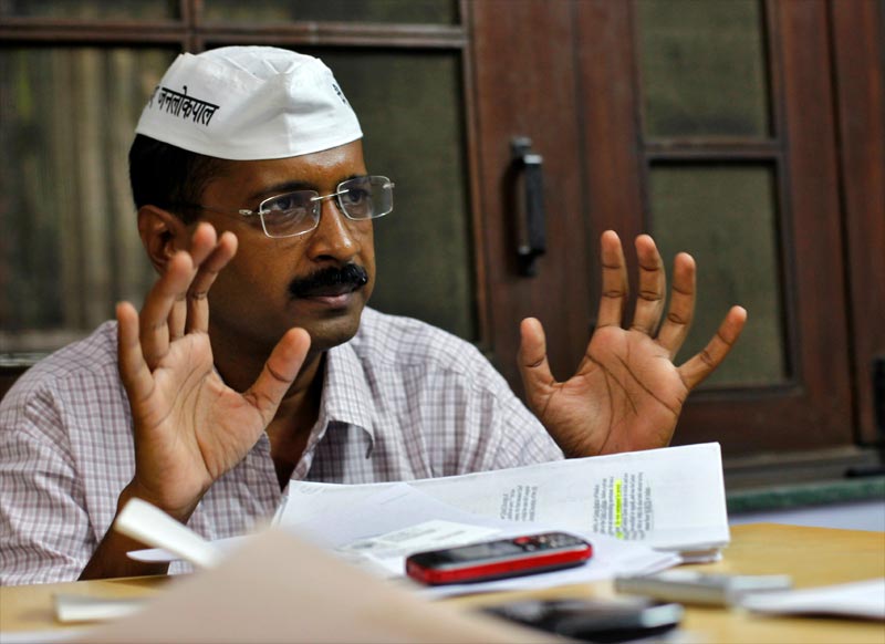 Arvind Kejriwal Shakuntala Gamlin