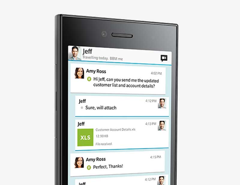 7. BBM: Now, chat as well as have face-to-face conversations with BBM Video2.