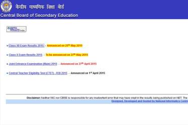 CBSE 12th result 2015