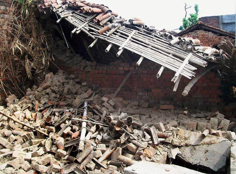 earthquake in india
