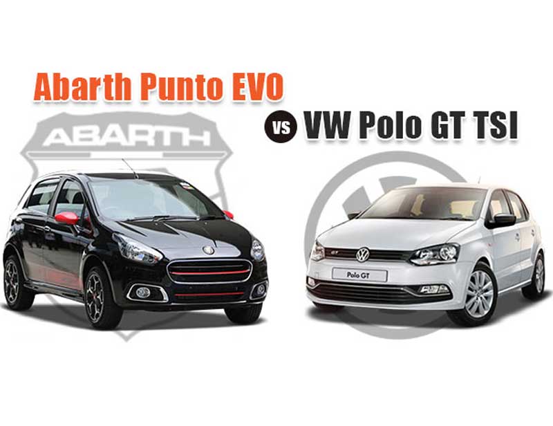 Fiat Abarth Punto EVO vs Volkswagen Polo GT TSI Top 5 points, from