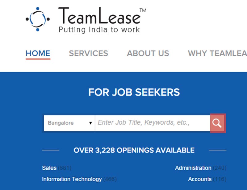 Delhi University, Teamlease