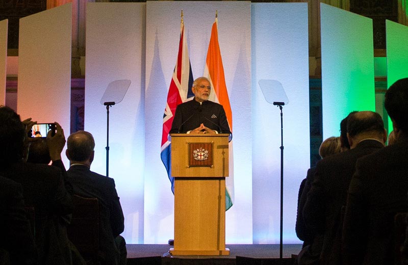 2. Light Source to invest 2 billion pounds in India to design and manage 3GW of solar power over next five years which will lead to creating 300 jobs in India as well as 300 in Britain. (AP photo)