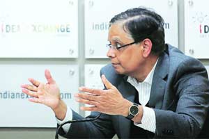 For the whole year, given that current numbers are about an average 7.3 per cent, it is little harder to make up. To make up 0.7 per cent, you have to get 8.7 per cent in the second half said Arvind Panagariya. 