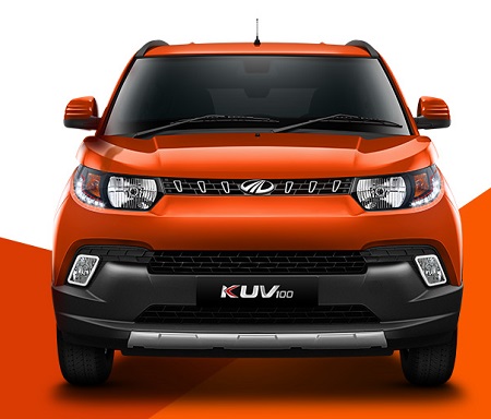 Mahindra KUV100 front fascia