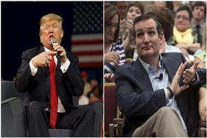 With seven weeks to go before the first nominating contest in Iowa, Trump, 69, has held or expanded his lead in national polls in the Republican race for the November 2016 presidential election but seen Cruz, 44, move past him in some Iowa surveys, making their debate encounter potentially combustible. (Reuters photo)