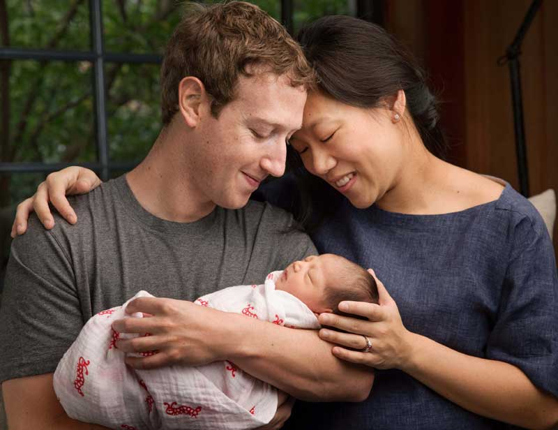 mark zuckerberg Priscilla facebook