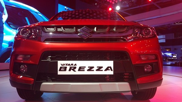 Maruti Vitara Brezza front grille