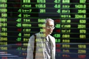 MSCI's broadest index of Asia-Pacific shares outside Japan was up 0.5 percent, but was down nearly 3 percent for the week. (Reuters)