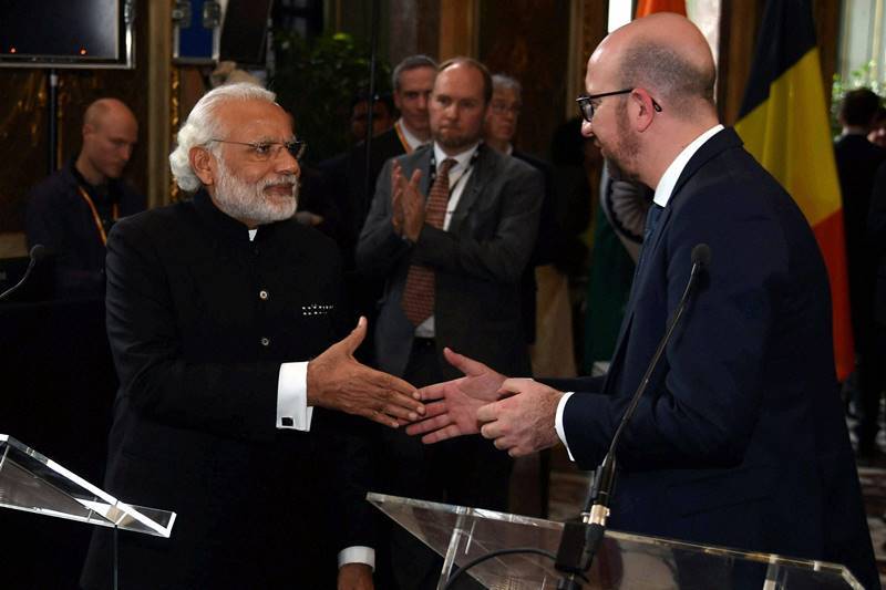 narendra modi, narendra modi in brussels, brussels attack, modi in brussels, modi brussels visit, modi speech, modi speech in brussels