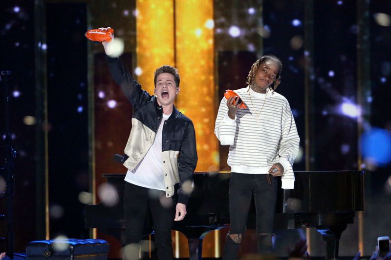 Justin Bieber won the favourite male singer award, while Ariana Grande took home the favourite female singer trophy. Adele's "Hello" became the best song of the year and Wiz Khalifa-Charlie Puth's emotional "See You Again", which featured in "Furious 7", was announced the best collaboration. Shawn Mendes was announced the best new artist. "Diary of a Wimpy Kid series" won the best book honour, while "Just Dance 2016" was given the best video game trophy. (Reuters)