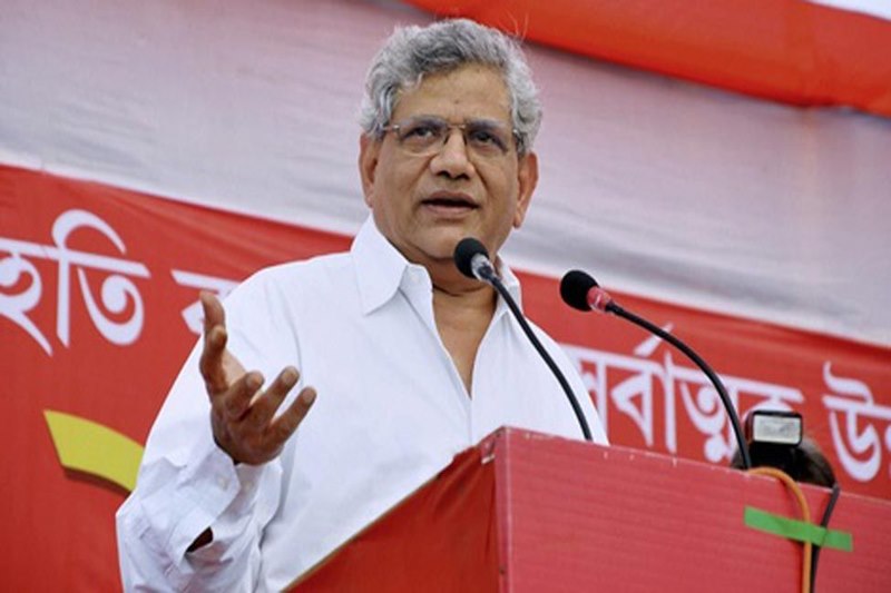 Sitaram Yechury, narendra modi, yechury slams modi, sitaram yechury slams modi govt, modi government, BR Ambedkar, PM Narendra Modi, BJP, beef issue, Hyderabad university issue, jnu issue, kanhaiya kumar