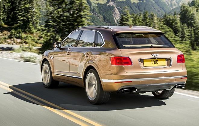 Bentley Bentayga India rear