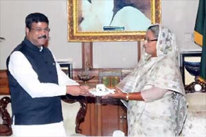 Dharmendra Pradhan visits Bangladesh to further energy ties