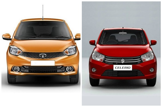 Tata Tiago vs Maruti Celerio