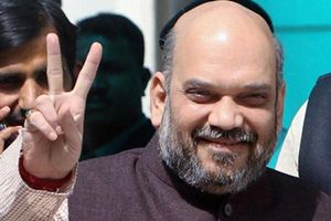 Taking a jibe at Gandhi over her remarks yesterday that she does not fear anybody,BJP chief Amit Shah said she is "right" and that is why such "scams" keep coming out in the open. (PTI)