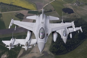 F-16 fighter jets