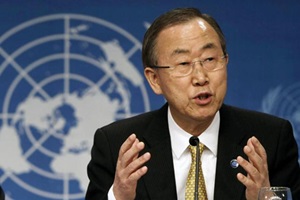 UN Secretary-General Ban Ki-moon today welcomed Prime Minister Narendra Modi and President Barack Obama reaffirming their commitment to join the Paris Climate agreement, saying he is encouraged by the resolve of India and the US to pursue low greenhouse gas emission development strategies. (Reuters)