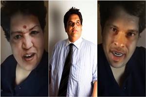 “The use of their morphed images and showing them distortedly clarifies Tanmay’s intentions of insulting them. The extensive use of obscene language is also disgusting and extremely disrespectful,” she added.. (Express Photo). (Express Photo)