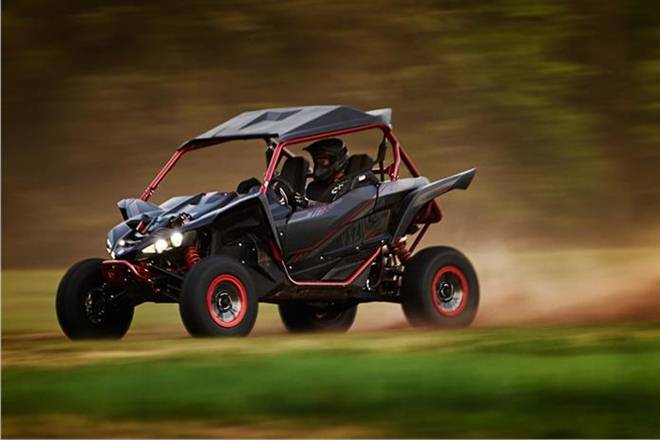 The YXZ1000R SS is a two-seater pure sports model, equipped with a paddle shift change system designed to enable a wide range of thrill-seekers to enjoy sports driving. (Source: Website)
