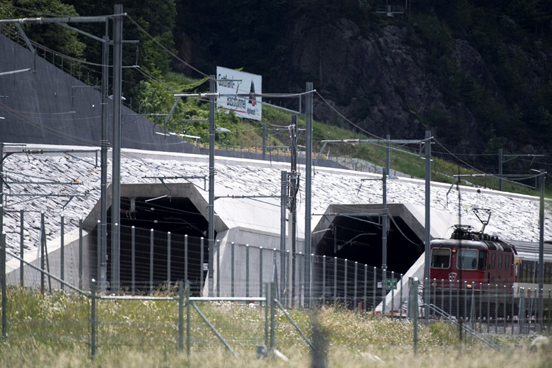 Gotthard Base Tunnel, world’s longest and deepest rail tunnel opens in
