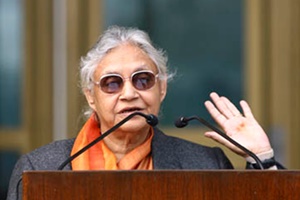 According to police, Latika, Dikshit's daughter, had also accused her estranged husband of subjecting her to violence. (Reuters)
