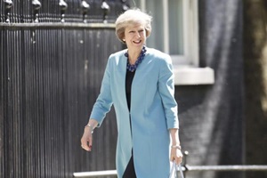 British Prime Minister Theresa May told leaders on Tuesday that her country will not turn away from the world after the shock vote to leave the European Union, seeking to allay fears over the future unity of the West. (Reuters)