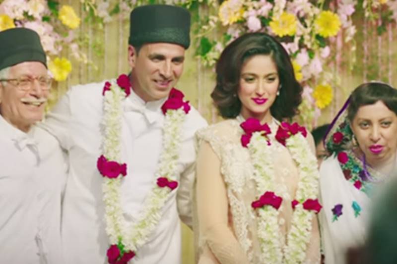 Akshay Kumar, Ileana D'Cruz, rustom, rustom wedding scene, Akshay Kumar Rustom wedding scene, Akshay Kumar wedding, Akshay rustom, rustom, rustom parsi wedding, akshay parsi wedding, akshay ileana wedding, akshay ileana parsi wedding, akshay ileana rustom, rustom movie, rustom wedding scene pics, Ileana D'Cruz movie, Akshay Kumar news, bollywood, entertainment