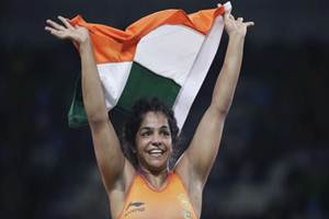 Sakshi Malik had said that this medal is the result of 12 years of persistent hardwork (AP)