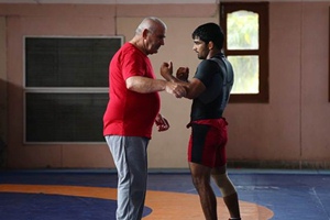 This was announced today at a media conference by the promoters of the event in the presence of Wrestling Federation of India's secretary, V N Prasood. (Express photo)
