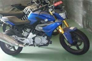 Production version TVS-BMW G310R spied in India
