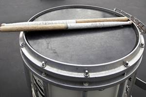 Srishti started the drumming session on Monday at 12:30 pm and continuously played the drums till 8 pm on Tuesday. (Reuters)