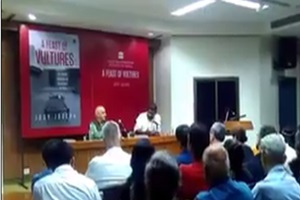 His book lays bare the corruption across all levels, from village panchayats to the top echelons of government and private sector, which is corroding India's innards (Youtube)