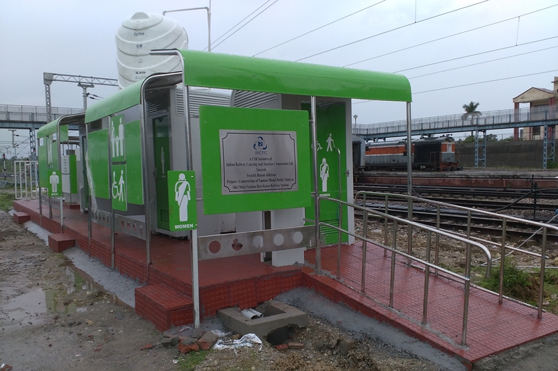Namma toilets, Namma toilets Katra, Namma toilet Jammu, Namma toilet features, IRCTC, IRCTC news